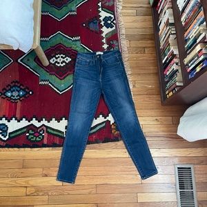 Madewell 10” High Rise Skinny